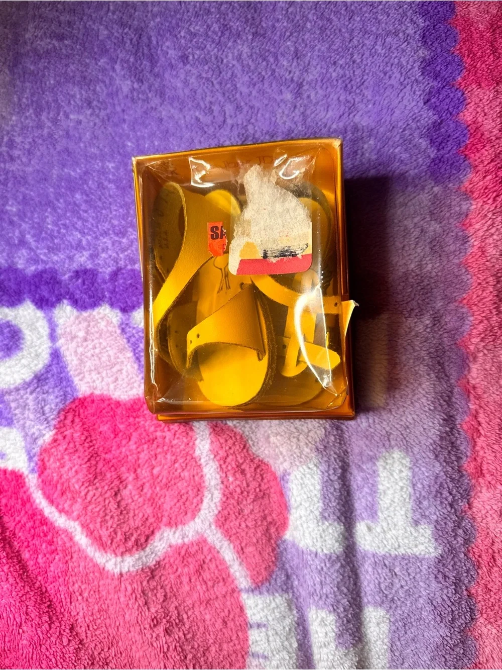Vintage baby deer shoes size 0